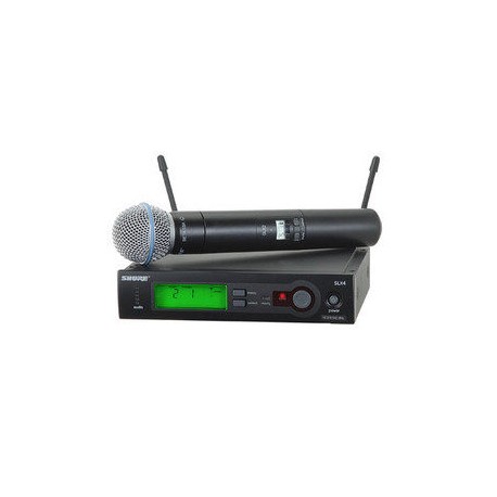 SHURE SLX24BETA58/SM58專業舞台演出UHF無線麥克風一拖一話筒